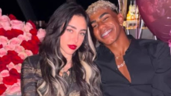 Potret Lamine Yamal dan Nicki Nicole
