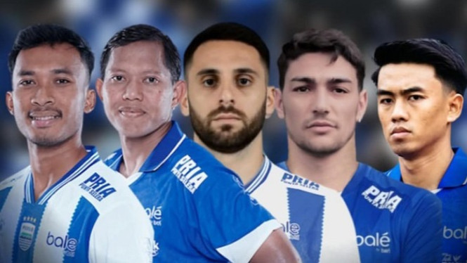 Lima pemain Persib Bandung absen hadapi Dewa United
