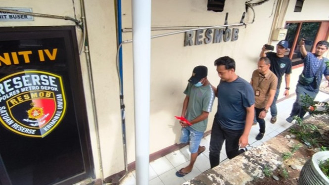 Polisi ringkus matel yang sok jago di Depok