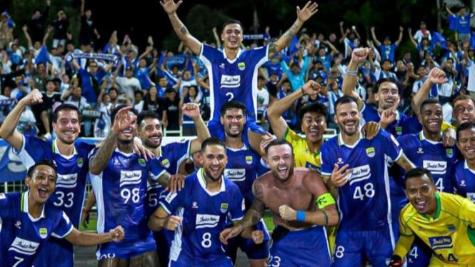 Potret pemain Persib Bandung