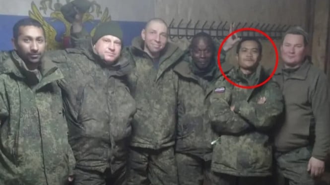 Rio pacatan Brimob jadi tentara bayaran Rusia