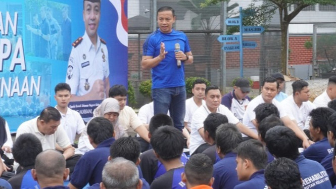 Kepala Rutan Depok Agung Nurbani