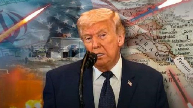 Presiden Amerika Donald Trump tarik pasukan jauhi Iran