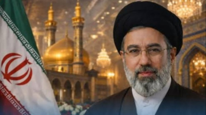 Potret Mojtaba Khamenei