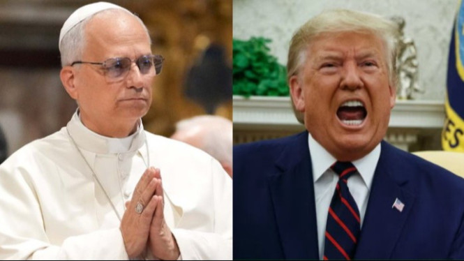 Trump serang Paus Leo terkait perang Iran.