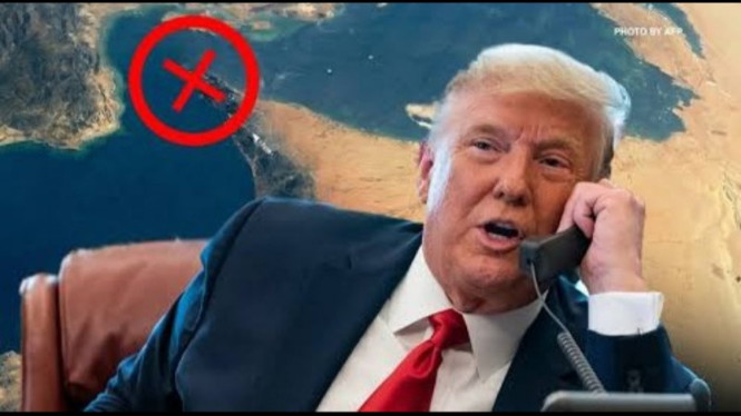 Potret Ilustrasi Presiden AS Donald Trump