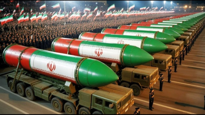Rudal balistik Iran ladeni Amerika Serikat