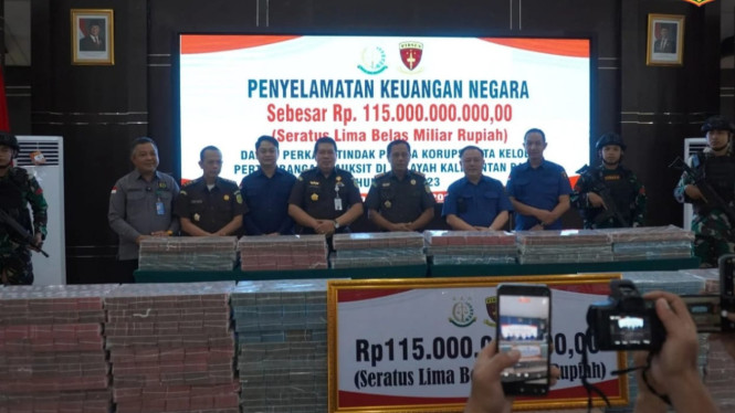 Kejati Kalbar Selamatkan Keuangan Negara Rp115 Milyar