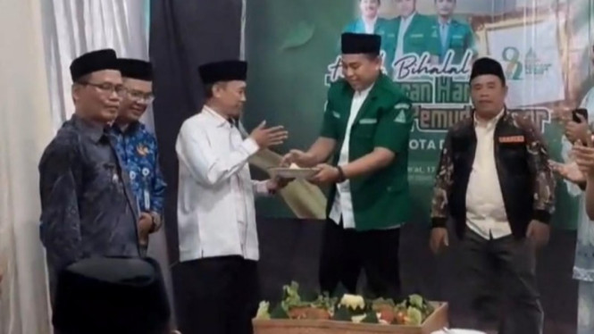 Potret Momen Peringatan Harlah GP Ansor di Depok