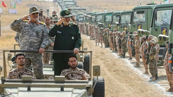 Potret pasukan IRGC