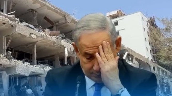 Potret Ilustrasi Benjamin Netanyahu