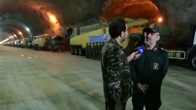 Rudal bawah tanah Iran hadapi Israel dan Amerika di Selat Hormuz