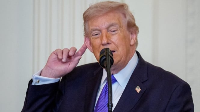 Presiden AS Donald Trump disinggung soal Iran