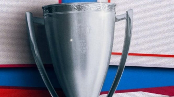 Trofi juara Piala Asia U17.