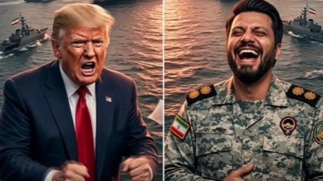 Presiden Amerika Donald Trump vs Iran