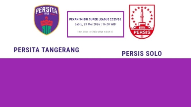 Persita Tangerang vs Persis Solo.