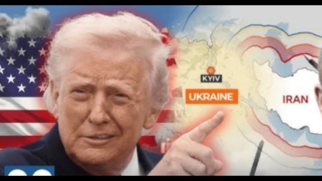 Potret Ilustrasi Presiden AS Donald Trump