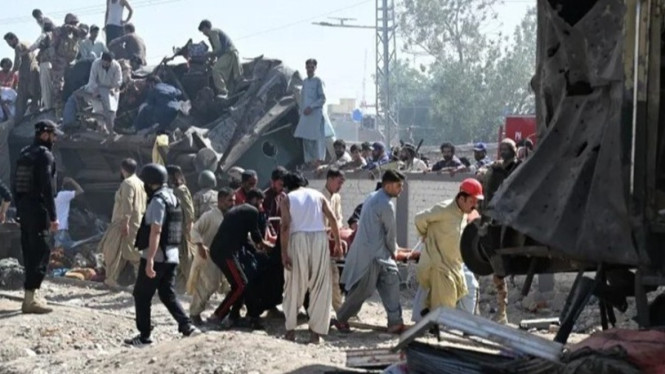 Bom kereta di Pakistan jelang perundingan AS dan Iran