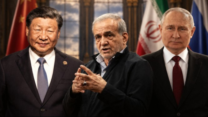 usia dan China rancang pakta militer dengan Iran.