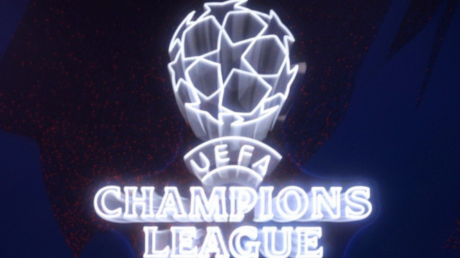 Logo Liga Champions.