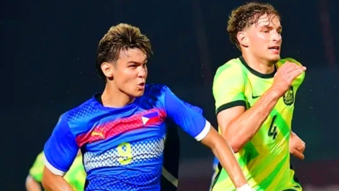 Filipina U19 vs Australia U19 di Piala AFF U19 2026.