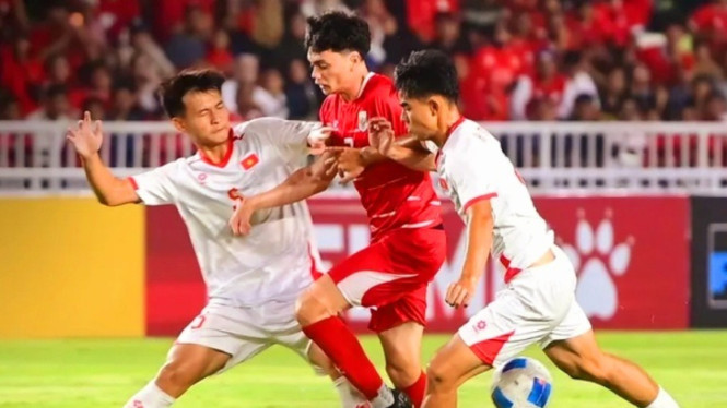 Timnas Indonesia U19 vs Vietnam U19 di Piala AFF U19 2026.