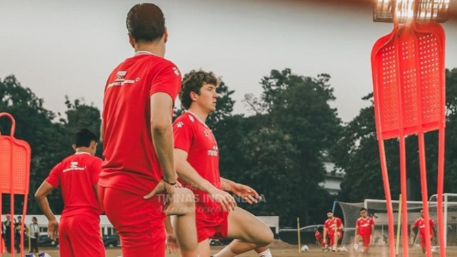 Timnas Indonesia fokus latihan jelang Piala Asia 2027