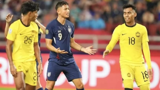 Potret pemain Timnas Malaysia dan Thailand