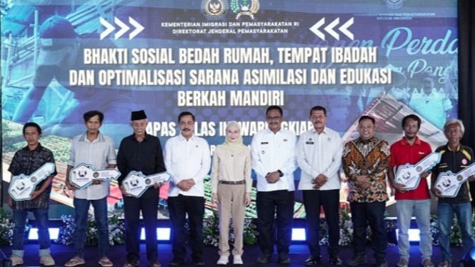 Lapas Cibinong dukung program bedah rumah
