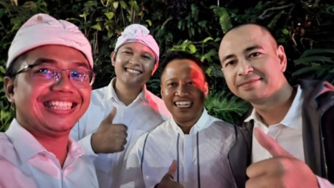 Raffi Ahmad bersama Wali Kota Depok