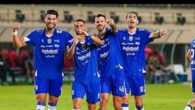 Potret pemain Persib Bandung