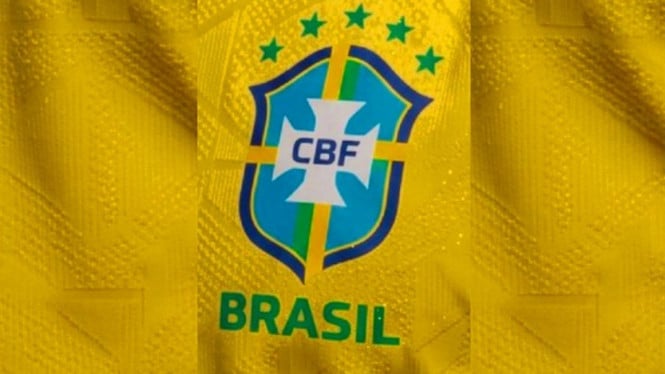 Logo Timnas Brasil.
