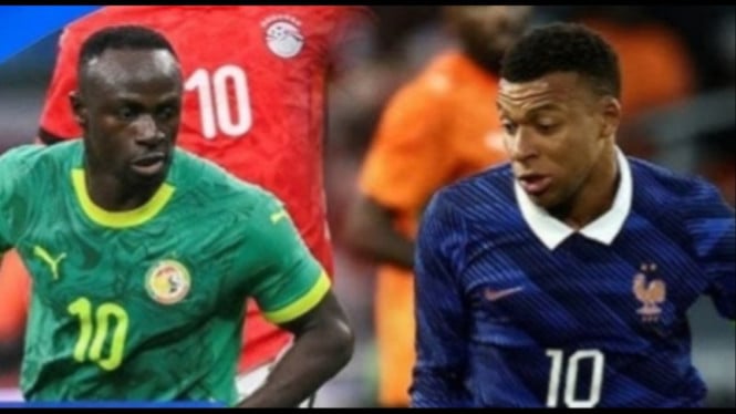 Potret ilustrasi Prancis vs Senegal