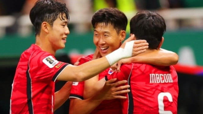 Korea Selatan salah satu tim Asia yang menang di laga perdana Piala Dunia 2026.