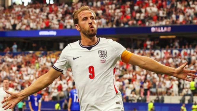 Pemain Inggris, Harry Kane.