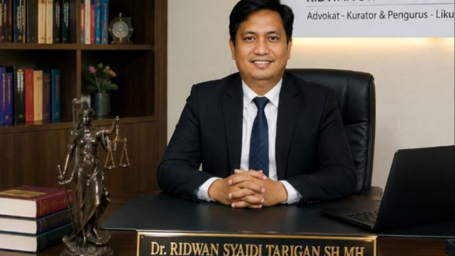 Dr. Ridwan Syaidi Tarigan, S.H., M.H. Praktisi Advokat dan dosen Fakultas Hukum Universitas Pertiba
