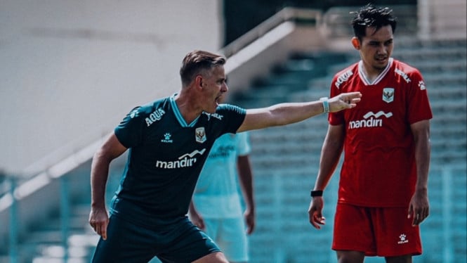 Pelatih Timnas Indonesia John Herdman.