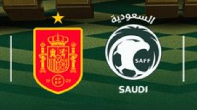 Spanyol vs Arab Saudi di Piala Dunia 2026.