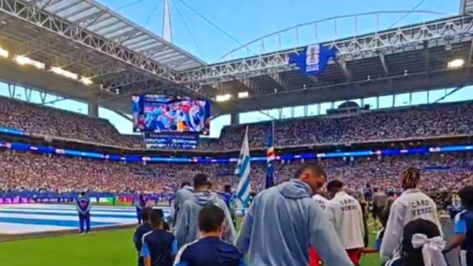 Uruguay vs Tanjung Verde di Piala Dunia 2026.
