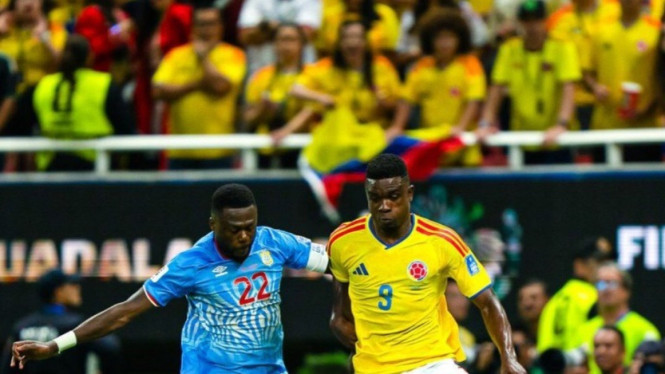 Kolombia Dahului Portugal Lolos ke Babak 32 Besar Piala Dunia 2026 Usai Kalahkan RD Kongo 1-0