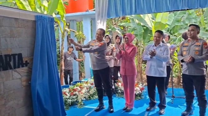 Horeee, Kapolda Hadirkan Fasilitas Air Bersih untuk 831 Warga Depok: Ini Adalah Wujud Cinta Polri