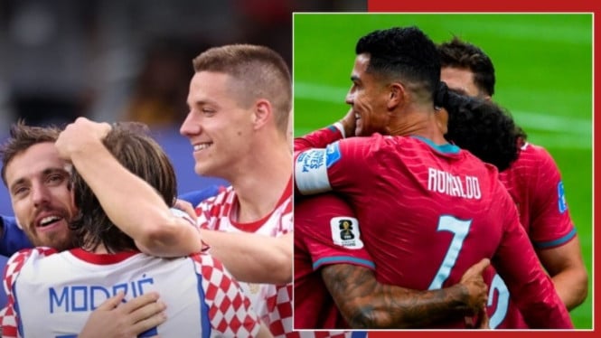 Babak 32 Besar Piala Dunia 2026 Portugal vs Kroasia, Duel Emosional Rondaldo dengan Modric