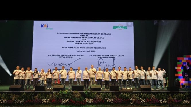 Serikat Pekerja KAI Services Tandatangani MoU Perjanjian Kerja sama dengan KAI Services