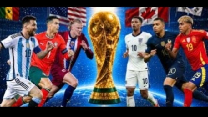 Potret ilustrasi Piala Dunia 2026