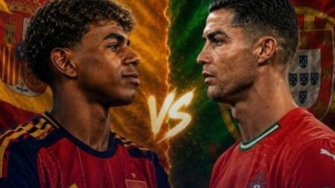 Panas, Spanyol vs Portugal, Adu Gengsi Dua Generasi di Perebutan Tiket Perempat Final, Siapa yang Menang?