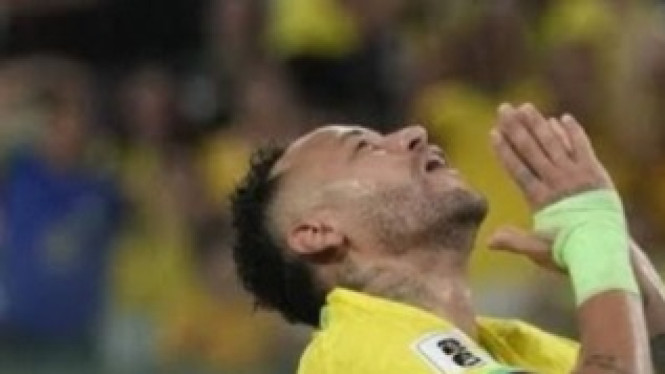 Potret pemain Timnas Brasil Neymar