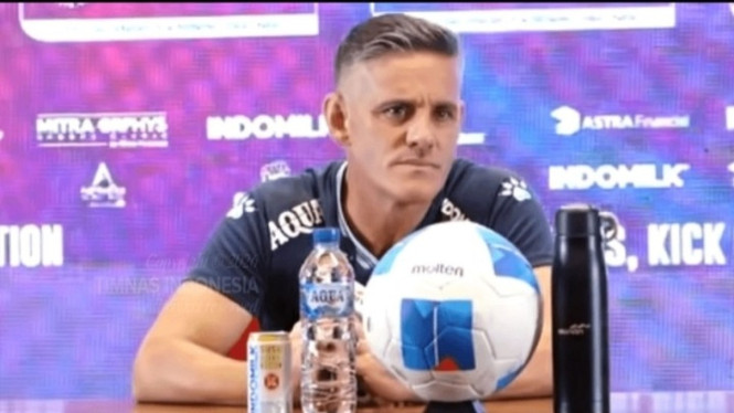 Potret pelatih Timnas Indonesia John Herdman