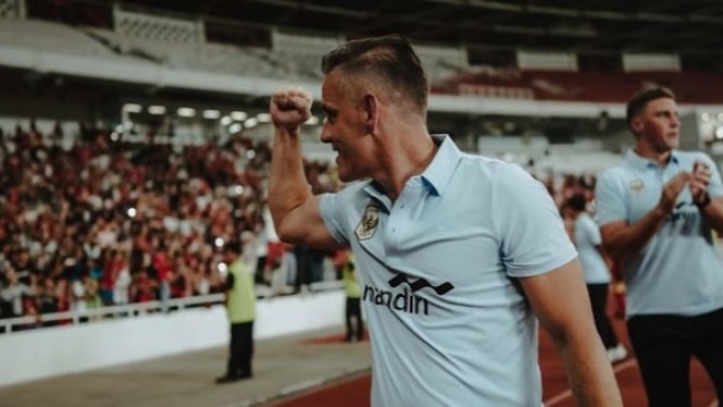 Pelatih Timnas Indonesia John Herdman