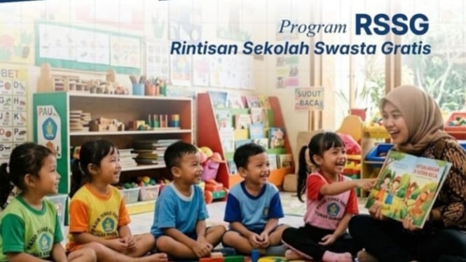 Ilustrasi PAUD gratis di Kota Depok
