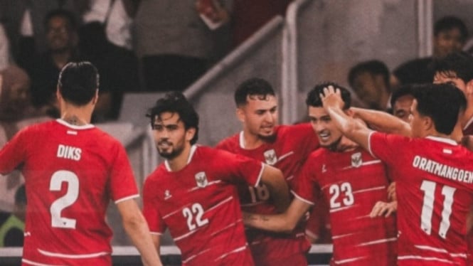 Potret ilustrasi pemain Timnas Indonesia